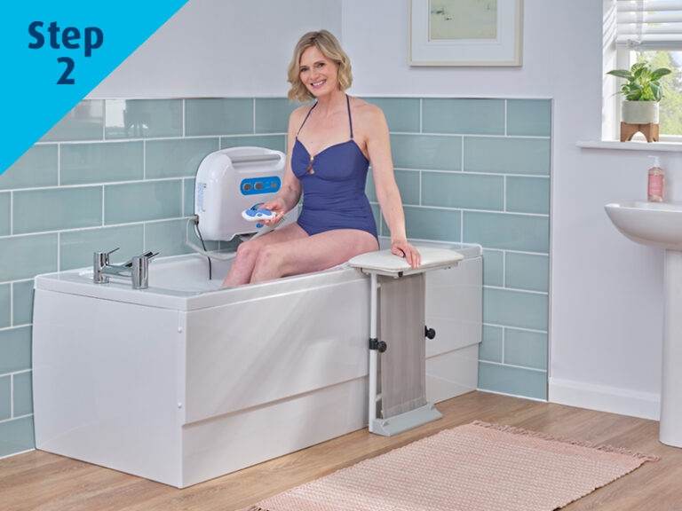AquaLift Bath Lifts to help getting in and out of bath