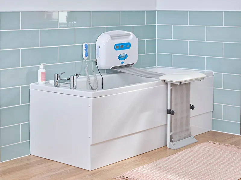 Fits existing bath Fits existing bath