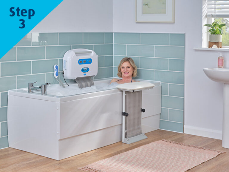 AquaLift Bath Lifts to help getting in and out of bath