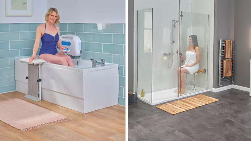 bath lift or shower